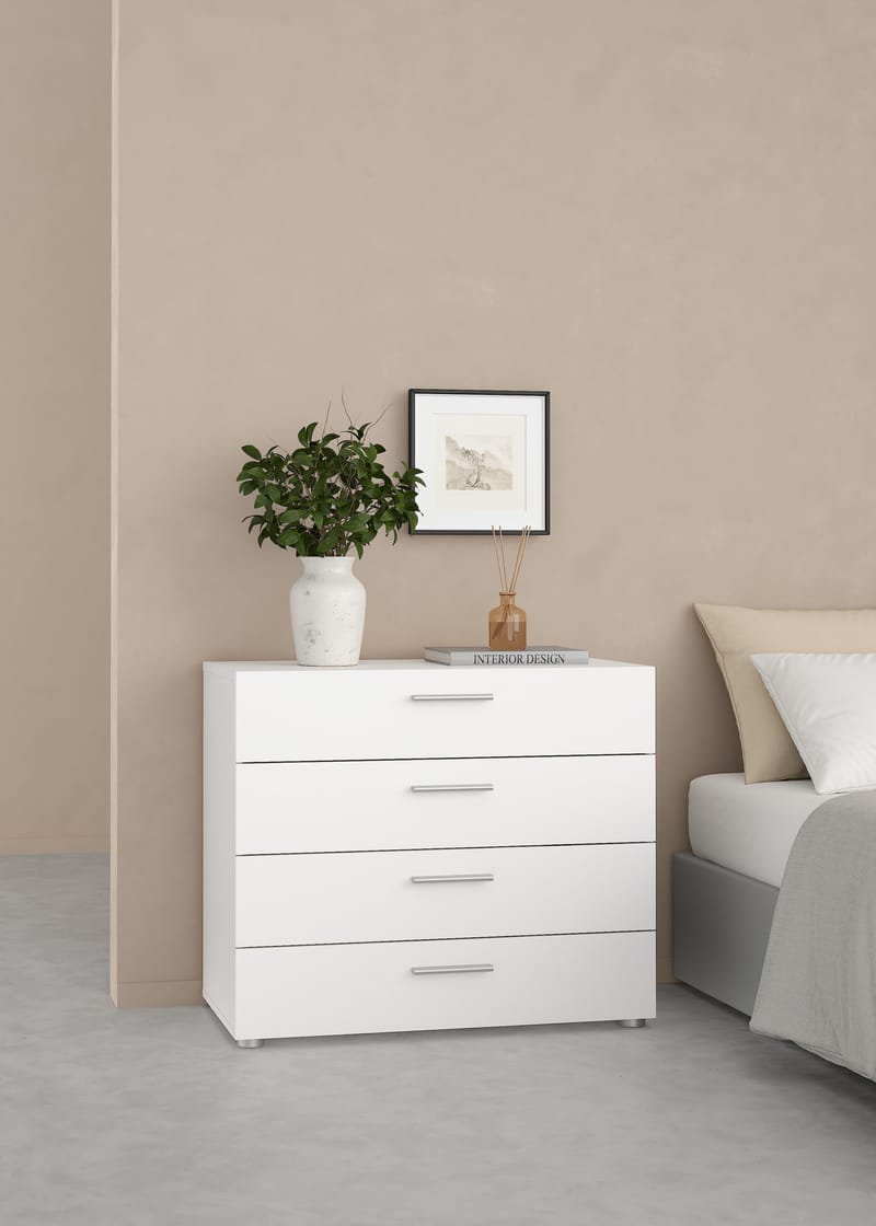 Suntia Kommode med 4 skuffer 80x40x68 cm - Opbevaring - Opbevaringsmøbler - Kommode