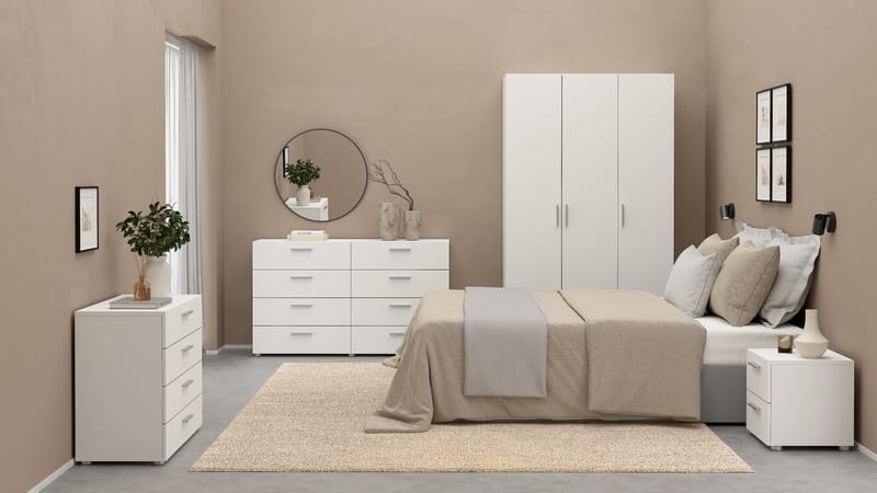 Suntia Kommode med 4 skuffer 80x40x68 cm - Opbevaring - Opbevaringsmøbler - Kommode