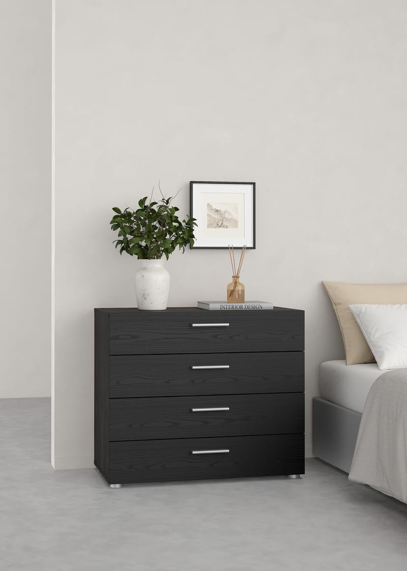 Suntia Kommode med 4 skuffer 80x40x68 cm - Opbevaring - Opbevaringsmøbler - Kommode