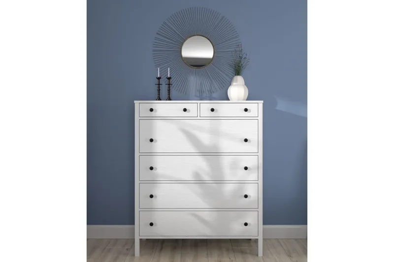 Talven Kommode 108 cm - Natur/Hvid - Opbevaring - Opbevaringsmøbler - Kommode