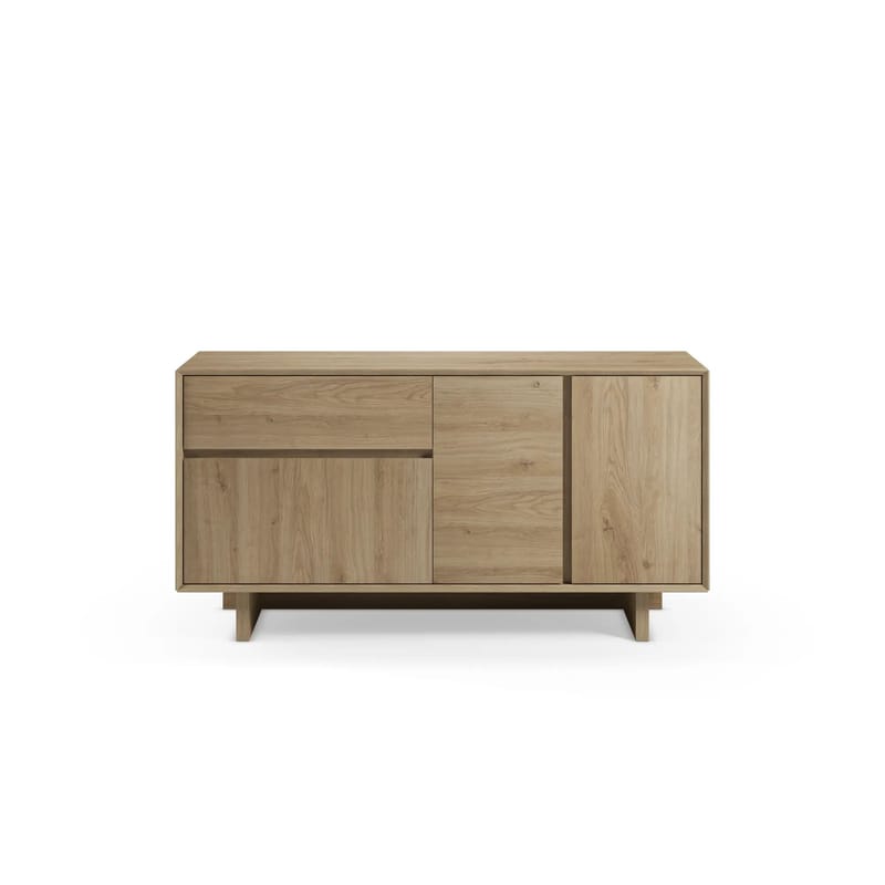 Tavon Konsol 146x76x45 cm - Natur eg - Opbevaring - Opbevaringsmøbler - Skænke & sideboards