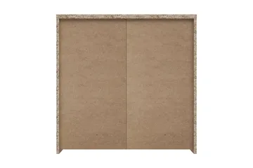 Toledor Skænk 2 Skuffer 74x77 cm - Brun / hvid - Opbevaring - Opbevaringsmøbler - Skænke & sideboards
