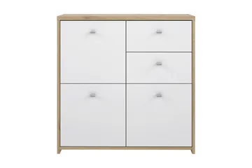 Toledor Skænk 2 Skuffer 74x77 cm - Brun / hvid - Opbevaring - Opbevaringsmøbler - Skænke & sideboards