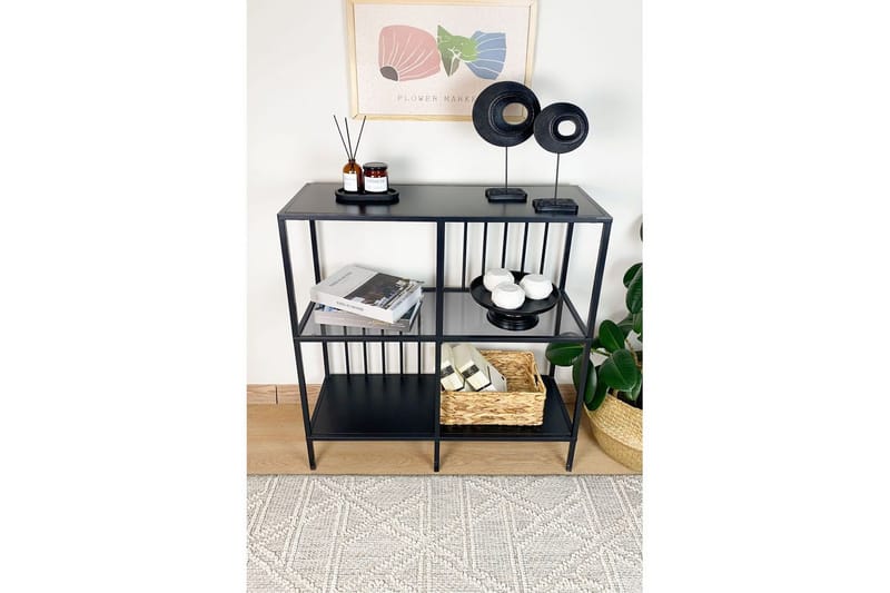 Travos Skänk 80x30 cm - Sort - Opbevaring - Opbevaringsmøbler - Skænke & sideboards