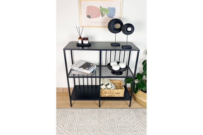 Travos Skänk 80x30 cm - Sort - Opbevaring - Opbevaringsmøbler - Skænke & sideboards