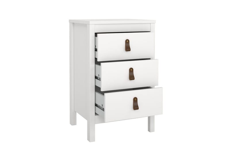 Vallvidera Hjørnekommode 44 cm - Hvid - Opbevaring - Opbevaringsmøbler - Kommode
