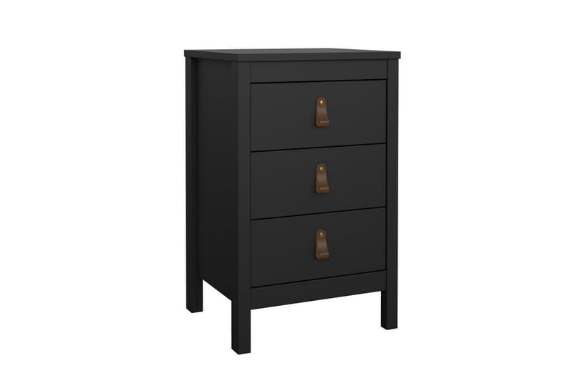 Vallvidera Hjørnekommode 44 cm - Sort - Opbevaring - Opbevaringsmøbler - Kommode