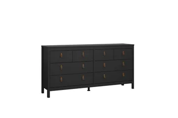 Vallvidera Kommode 159,6 cm - Sort - Opbevaring - Opbevaringsmøbler - Kommode