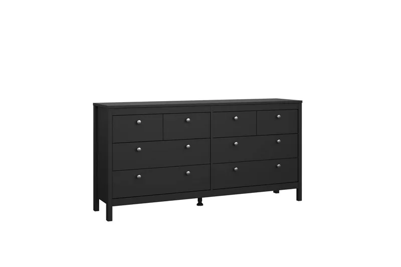 Vallvidera Kommode 159,6 cm - Sort - Opbevaring - Opbevaringsmøbler - Kommode