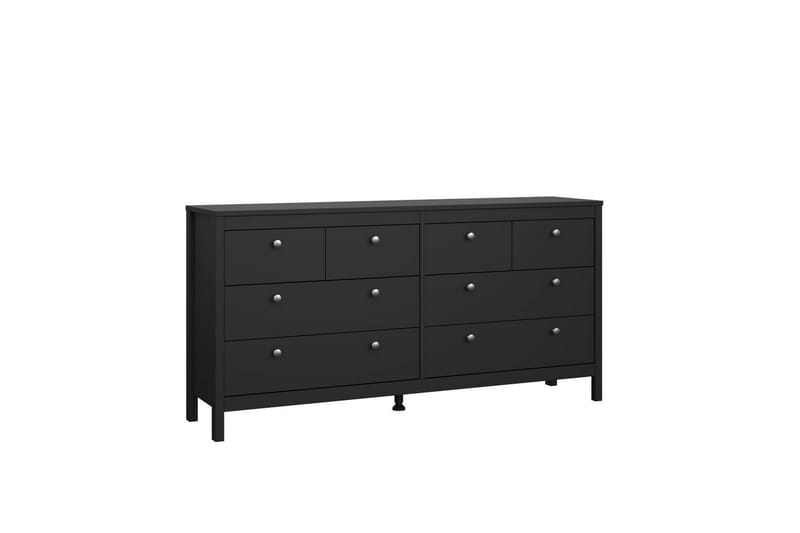 Vallvidera Kommode 159,6 cm - Sort - Opbevaring - Opbevaringsmøbler - Kommode