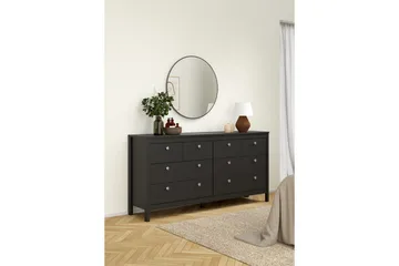 Vallvidera Kommode 159,6 cm - Sort - Opbevaring - Opbevaringsmøbler - Kommode