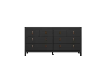 Vallvidera Kommode 159,6 cm - Sort - Opbevaring - Opbevaringsmøbler - Kommode