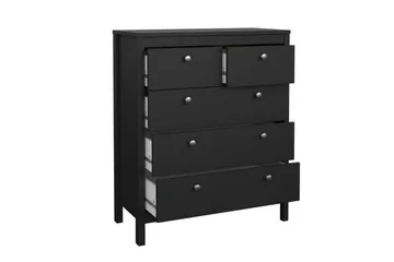 Vallvidera Kommode 82,3 cm - Sort - Opbevaring - Opbevaringsmøbler - Kommode