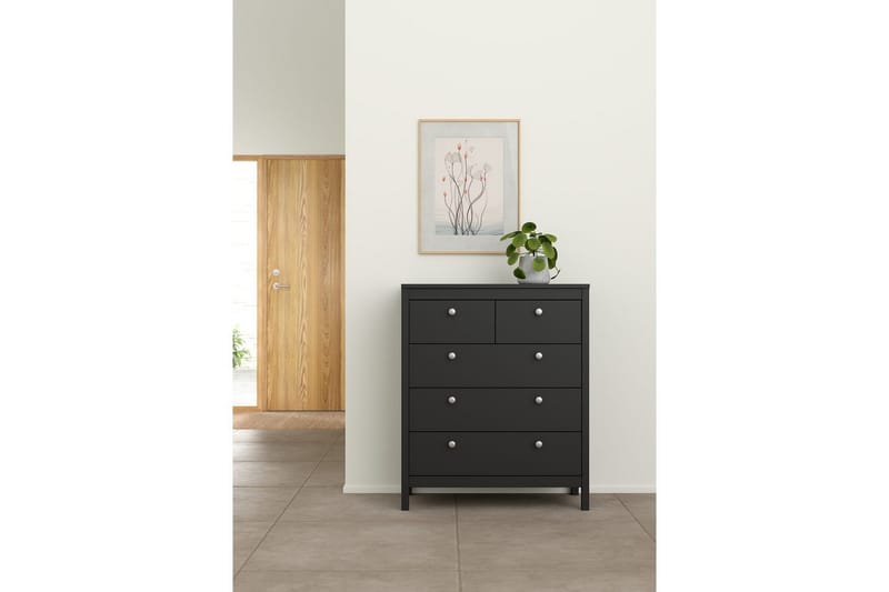 Vallvidera Kommode 82,3 cm - Sort - Opbevaring - Opbevaringsmøbler - Kommode