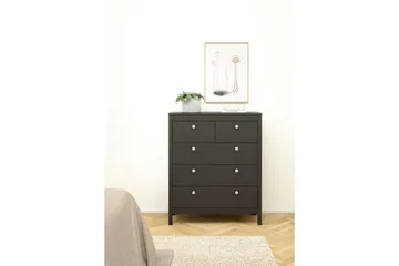 Vallvidera Kommode 82,3 cm - Sort - Opbevaring - Opbevaringsmøbler - Kommode