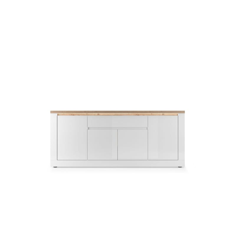 Vandesar Skænk 207 cm - Natur/Hvid - Opbevaring - Opbevaringsmøbler - Skænke & sideboards