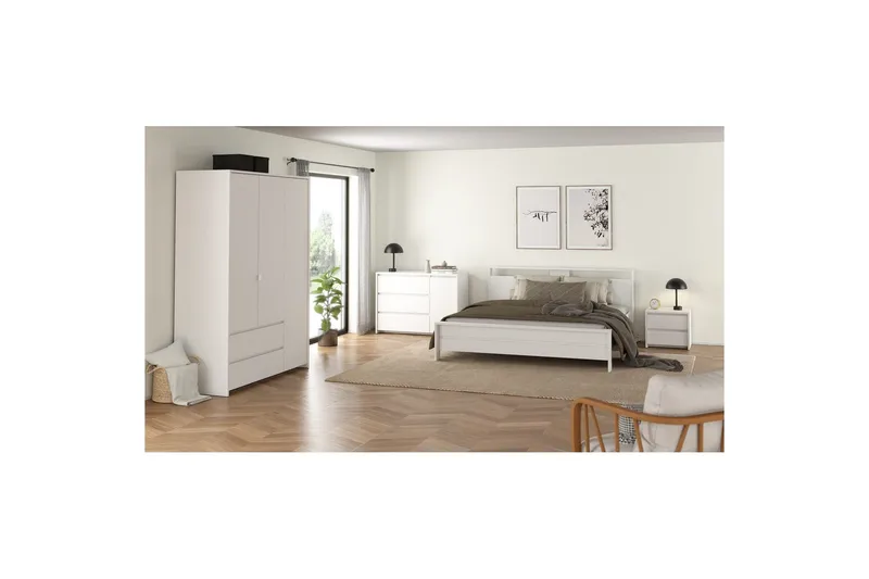 Varun Skænk 119x48 cm - Hvid - Opbevaring - Opbevaringsmøbler - Skænke & sideboards