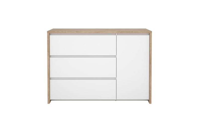 Varun Skænk 119x48 cm - Hvid/Natur - Opbevaring - Opbevaringsmøbler - Skænke & sideboards