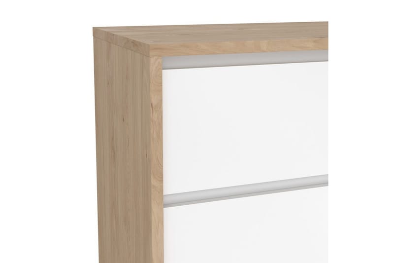 Varun Skænk 119x48 cm - Hvid/Natur - Opbevaring - Opbevaringsmøbler - Skænke & sideboards