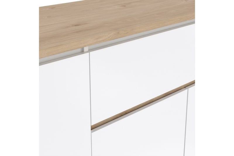 Varun Skænk 197x48 cm - Hvid - Opbevaring - Opbevaringsmøbler - Skænke & sideboards