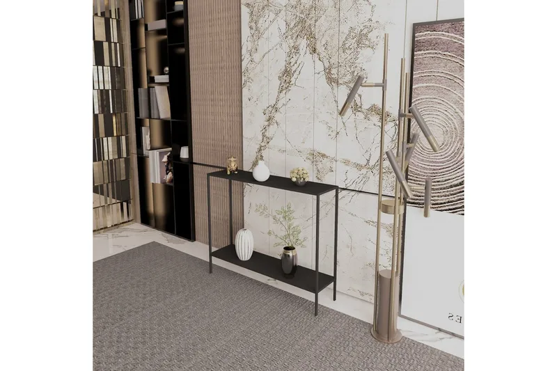 Vellavie Skänk 83x21 cm - Sort - Opbevaring - Opbevaringsmøbler - Skænke & sideboards