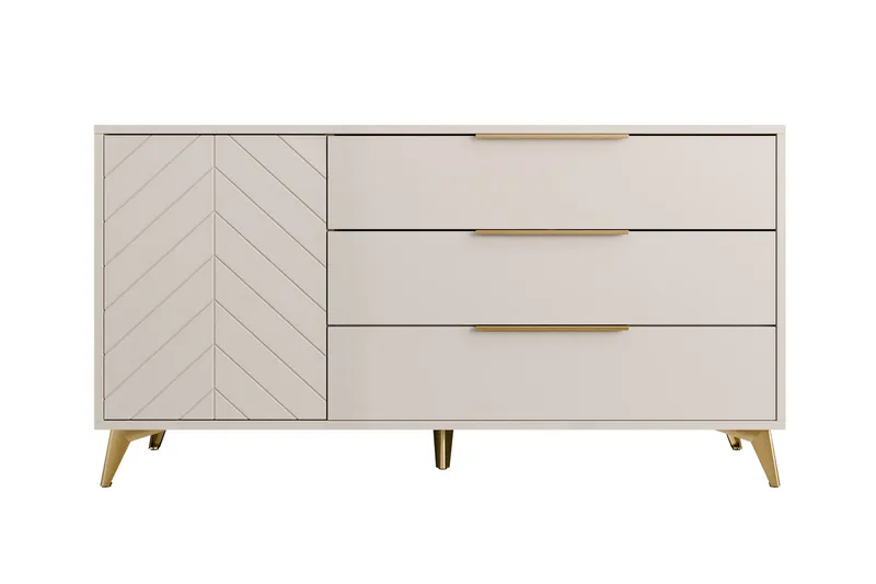 Vemdalen Kommode 154 cm, Beige