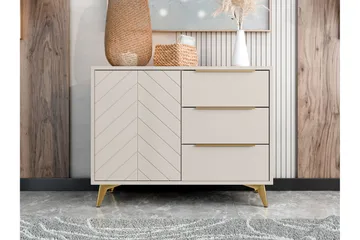 Vemdalen Skænk 104x40 cm - Hvid - Opbevaring - Opbevaringsmøbler - Skænke & sideboards