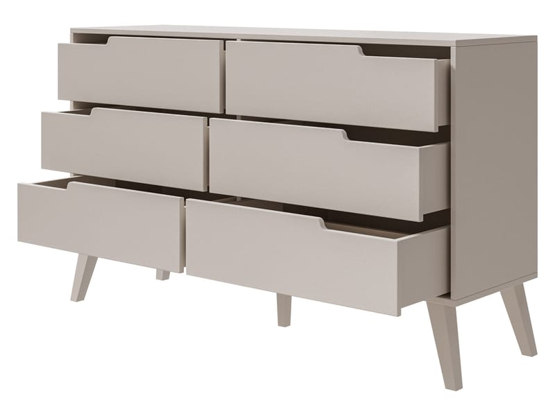 Virello skænk 137 cm - beige - Opbevaring - Opbevaringsmøbler - Skænke & sideboards