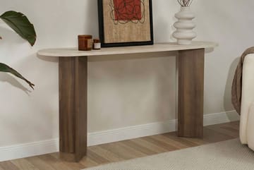 Yeno Skænk 150x75x35 cm - Travertin, Venezia Walnut - Opbevaring - Opbevaringsmøbler - Skænke & sideboards