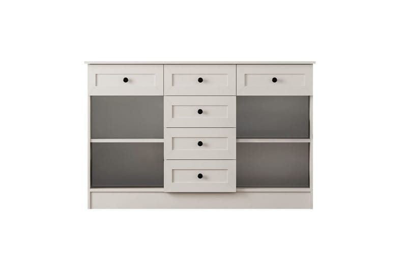 Zavira Kommode 130 cm - Mat Hvid - Opbevaring - Opbevaringsmøbler - Kommode