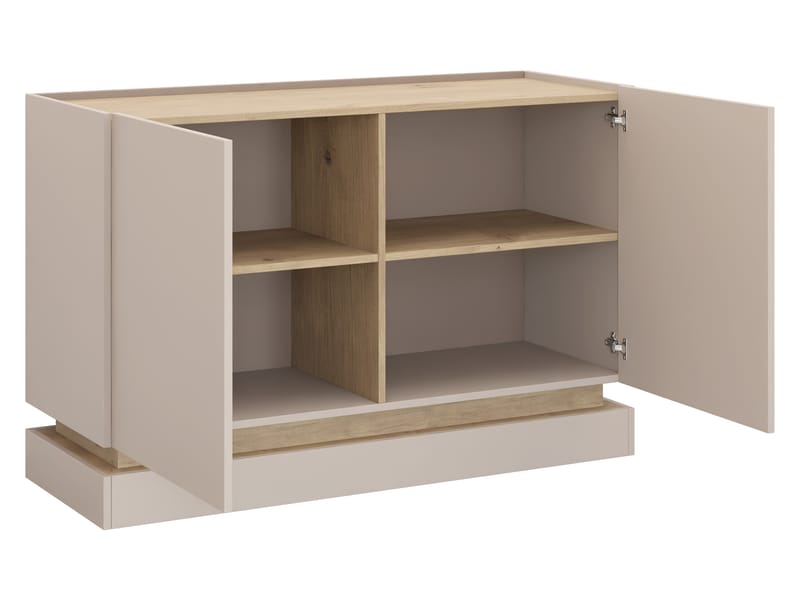 Zelric Skænk 120x37 cm - Beige - Opbevaring - Opbevaringsmøbler - Skænke & sideboards