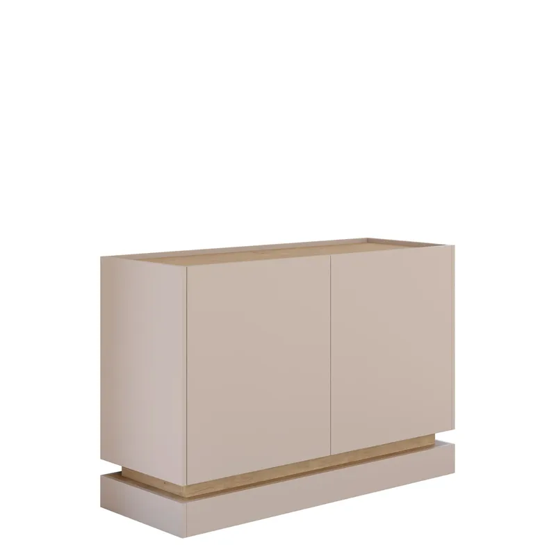 Zelric Skænk 120x37 cm, Beige