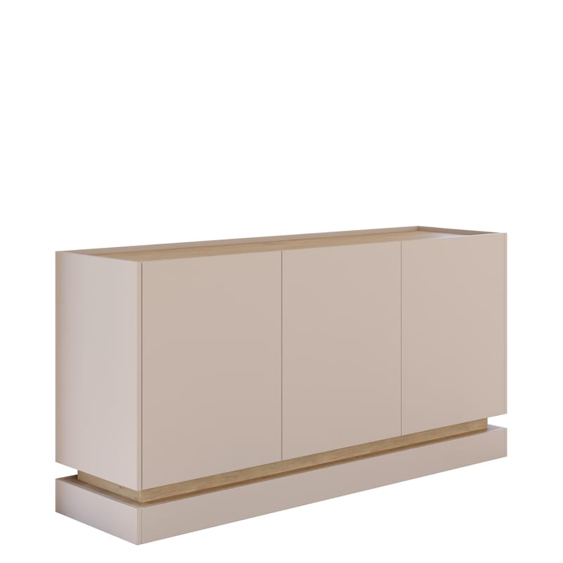 Zelric Skænk 160x37 cm - Beige - Opbevaring - Opbevaringsmøbler - Skænke & sideboards
