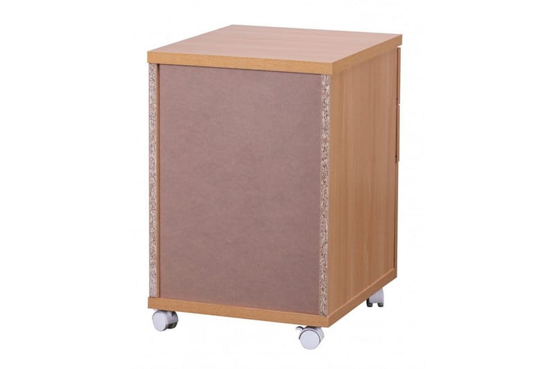 Rullecontainer Wohnling Bøg Optik Folieret Spånplade 4 Skuffer Moderne - Opbevaring - Opbevaring til småting