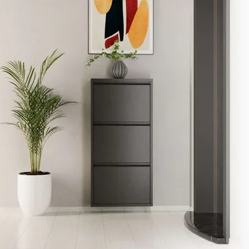 Rylanis skoskab 50x103 cm - Antracit - Opbevaring - Entréopbevaring