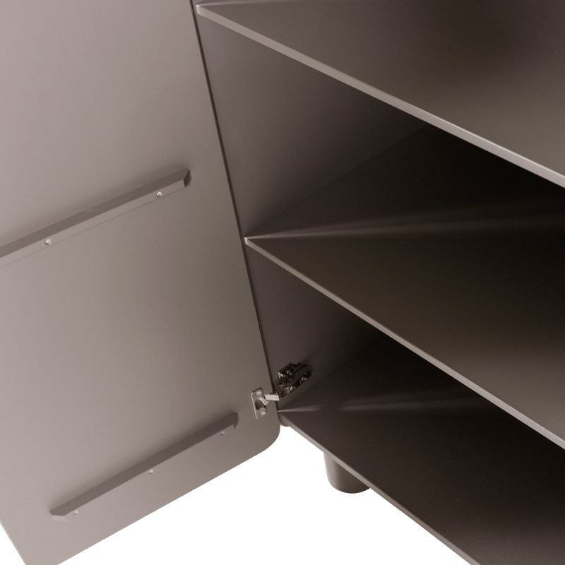 2-dørs skab Root 100 cm - Trøffelbrun - Opbevaring - Skab - Skabe