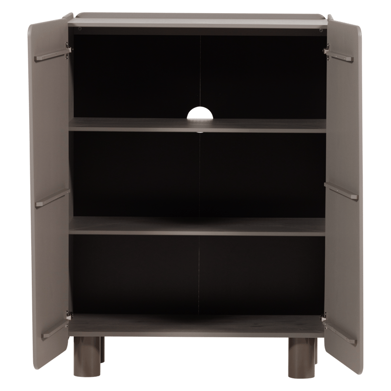 2-dørs skab Root 100 cm - Trøffelbrun - Opbevaring - Skab - Skabe