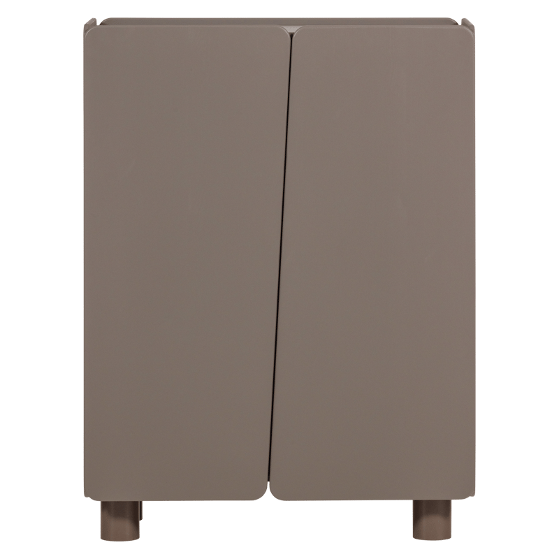 2-dørs skab Root 100 cm - Trøffelbrun - Opbevaring - Skab - Skabe