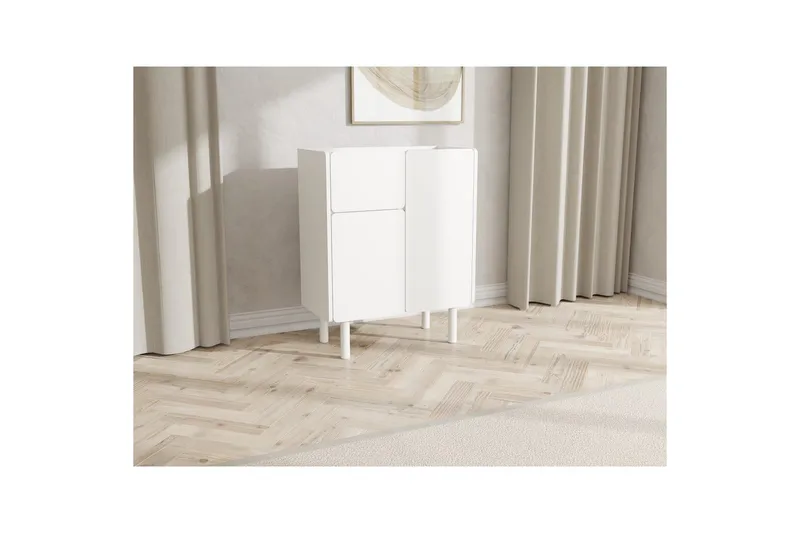 Anno Kommode 80 cm - Hvid - Opbevaring - Opbevaringsmøbler - Kommode - Entrékommode