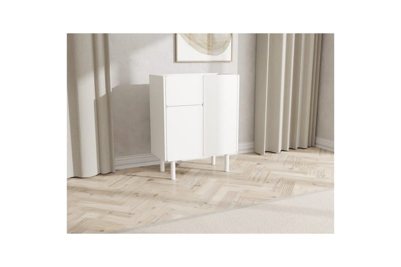 Anno Kommode 80 cm - Hvid - Opbevaring - Entréopbevaring