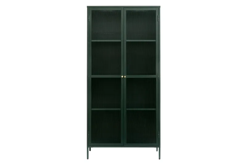 Azza Vitrineskab 90x190 cm, Grøn