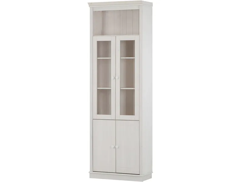 Bogreol Loft24 Anita Hvid/lak, Hvid/lak