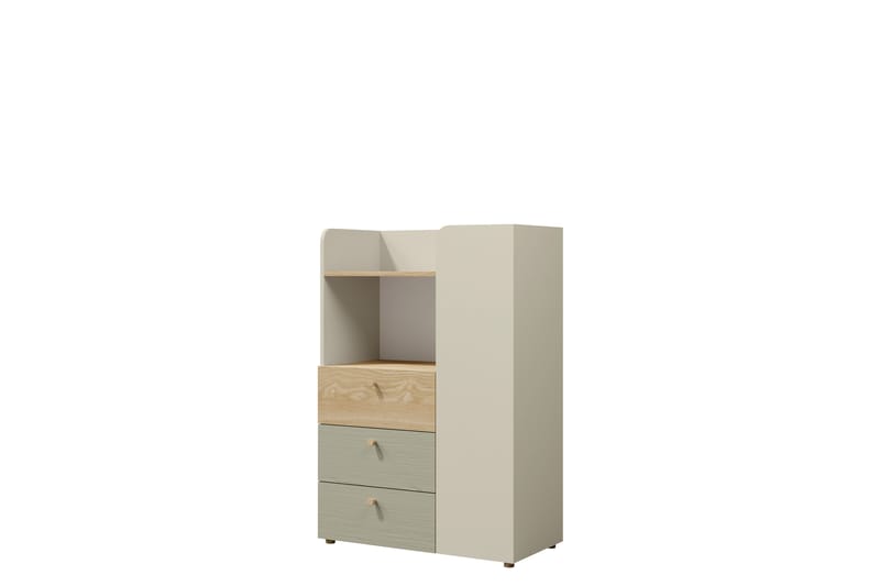 Buhan Højskab - Beige / Brun - Opbevaring - Skab - Skabe