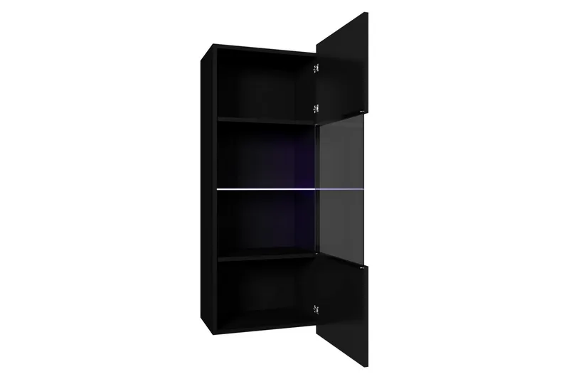Calabrini vitrineskab 45x32x117 cm - Opbevaring - Skab - Vitrineskabe