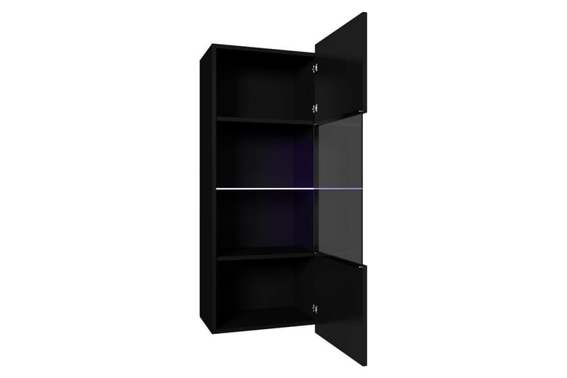 Calabrini vitrineskab 45x32x117 cm - Opbevaring - Skab - Vitrineskabe