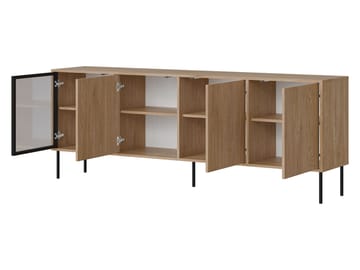Claven skænk 200 cm - beige - Opbevaring - Opbevaringsmøbler - Skænke & sideboards