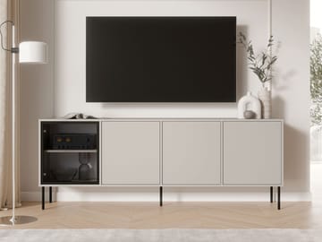 Claven skænk 200 cm - beige - Opbevaring - Opbevaringsmøbler - Skænke & sideboards