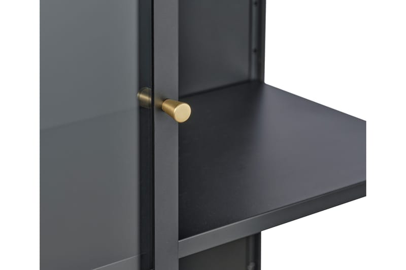 Cybella Highboard - Sort - Opbevaring - Skab - Vitrineskabe