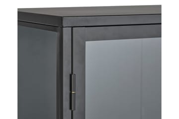 Cybella Highboard - Sort - Opbevaring - Skab - Vitrineskabe