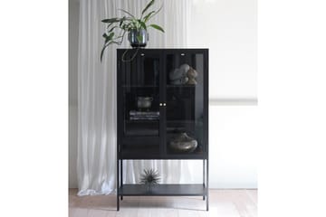 Cybella Highboard - Sort - Opbevaring - Skab - Vitrineskabe
